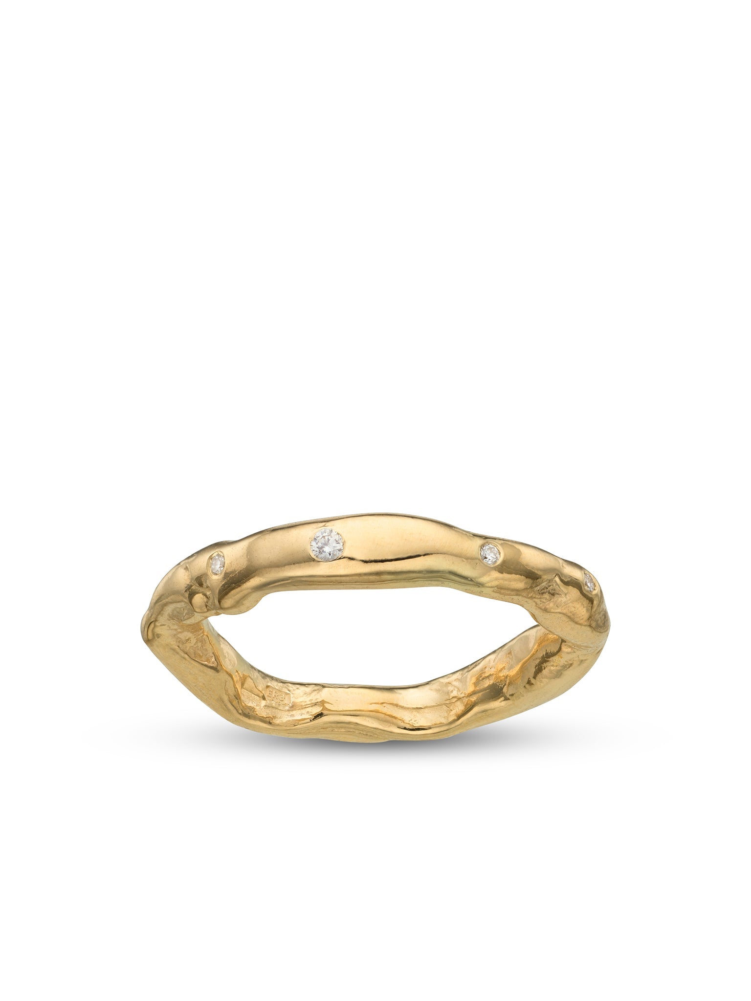 Talisman Diamond Ring 14k Gold