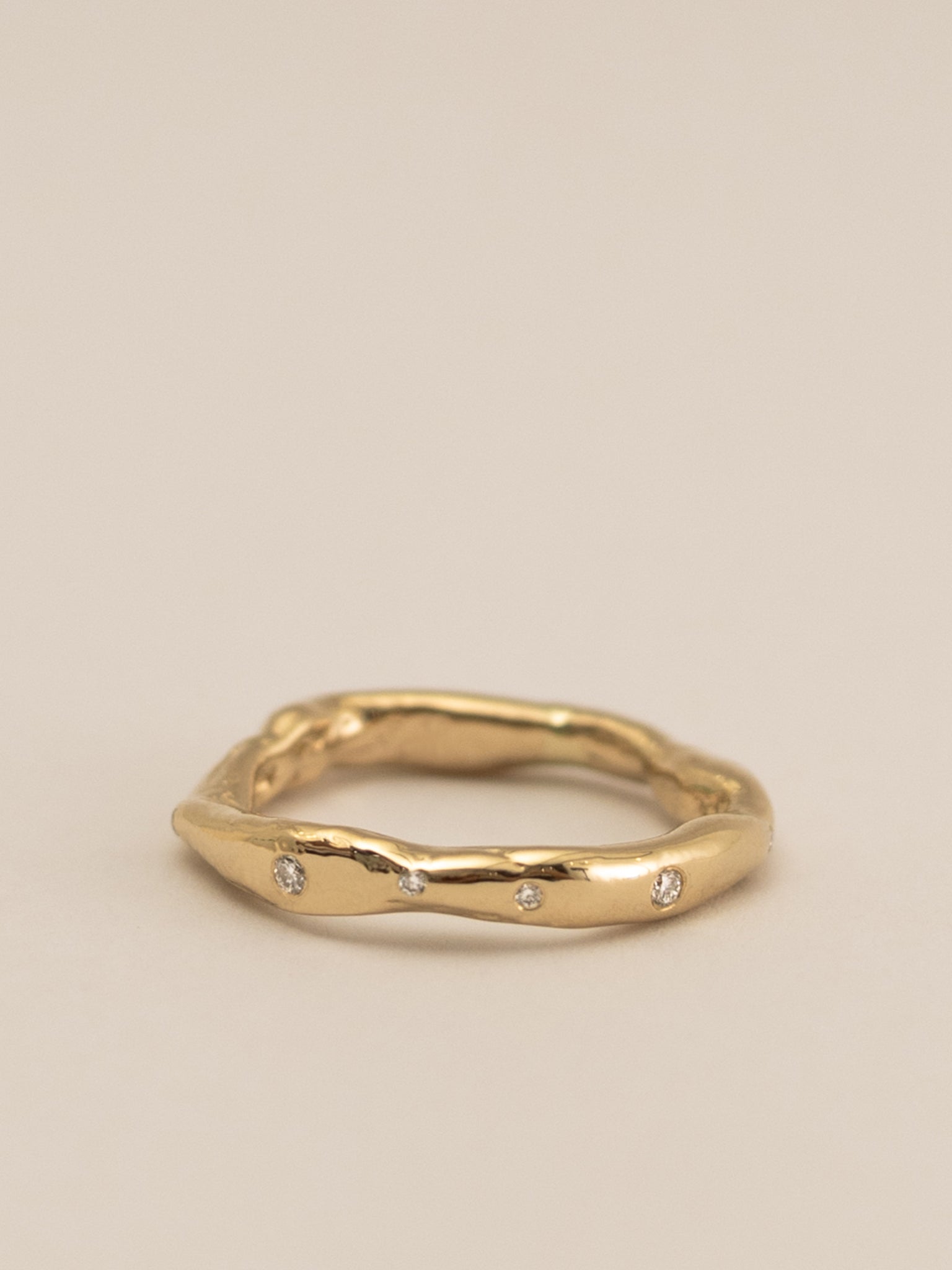 Talisman Diamond Ring 14k Gold
