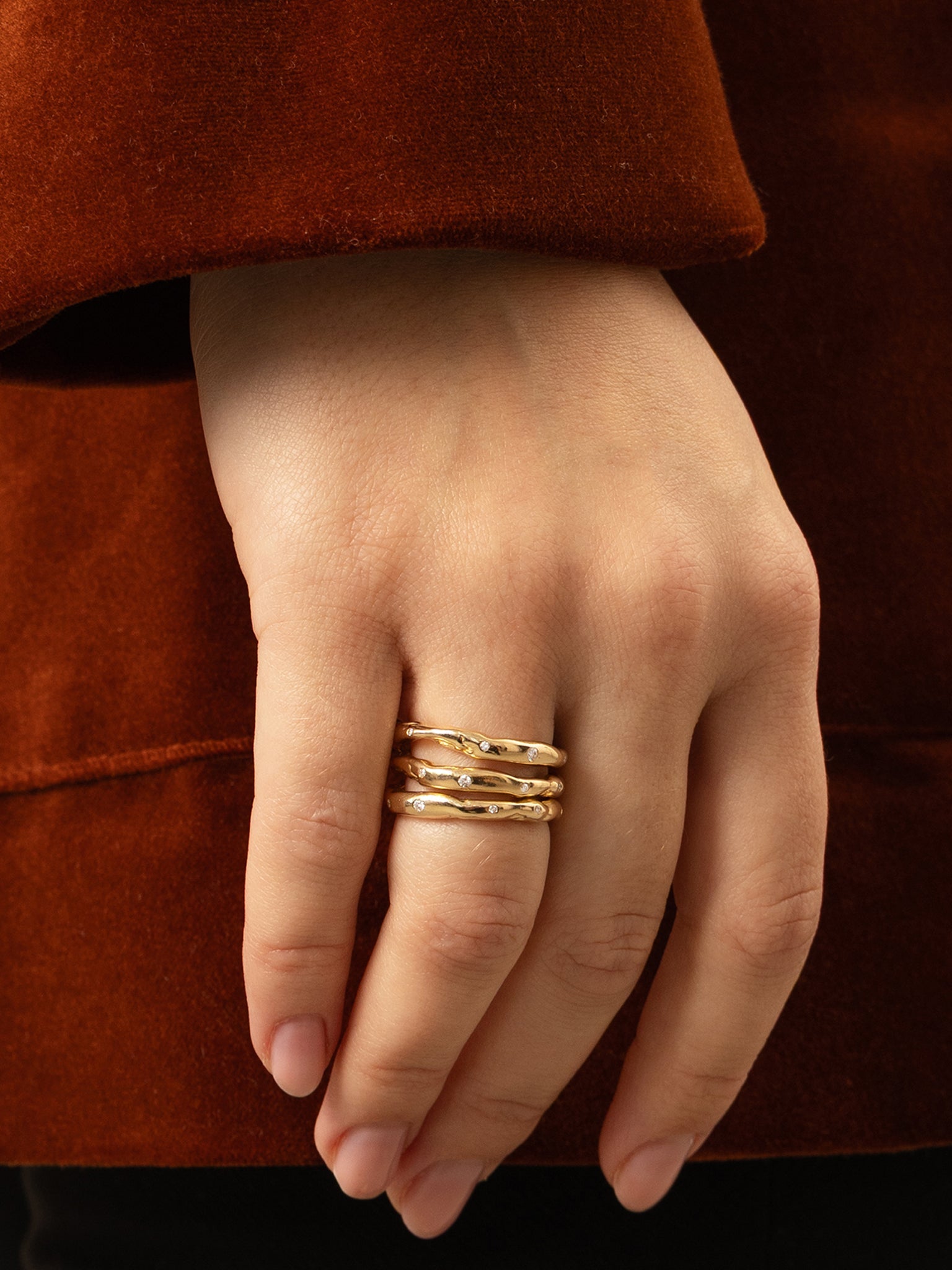 Talisman Diamond Ring 14k Gold