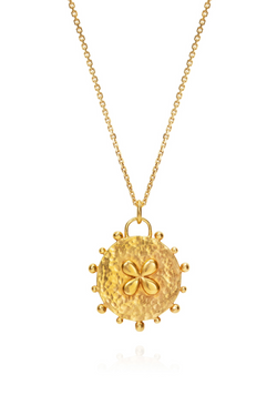 Tur Abdin Pendant Silver 18ct gold plated