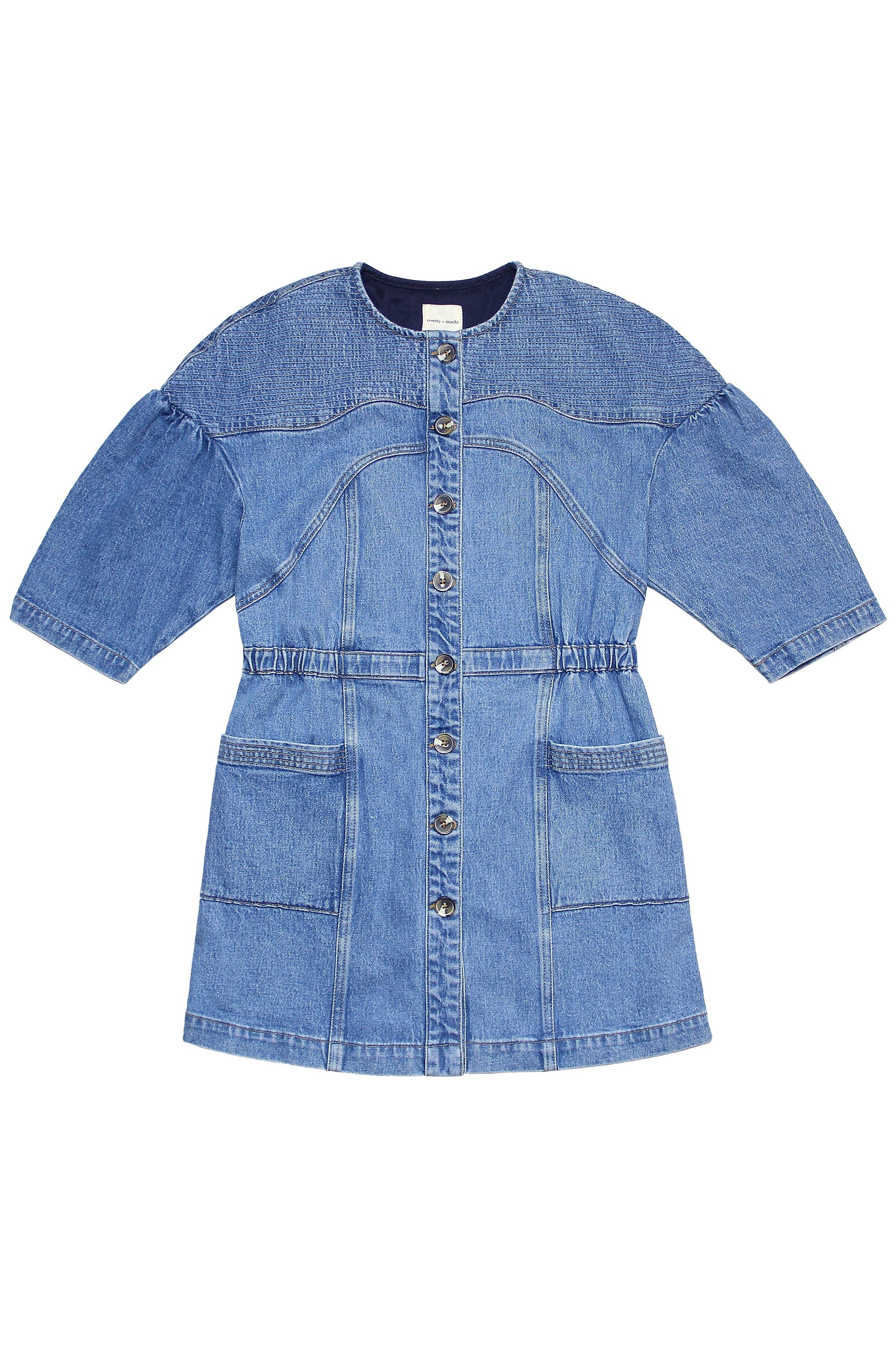 Zaha Mini Dress in Rodeo Vintage - seventy + mochi