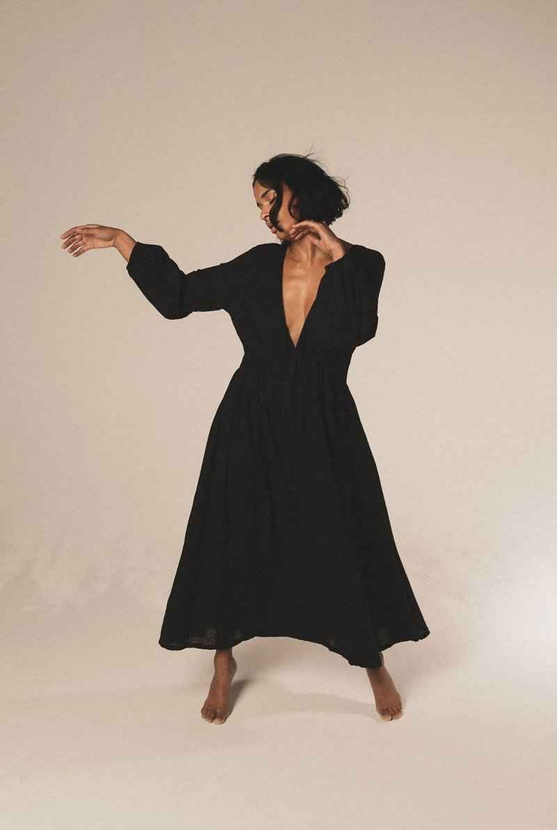 Wild Heart Dress Black