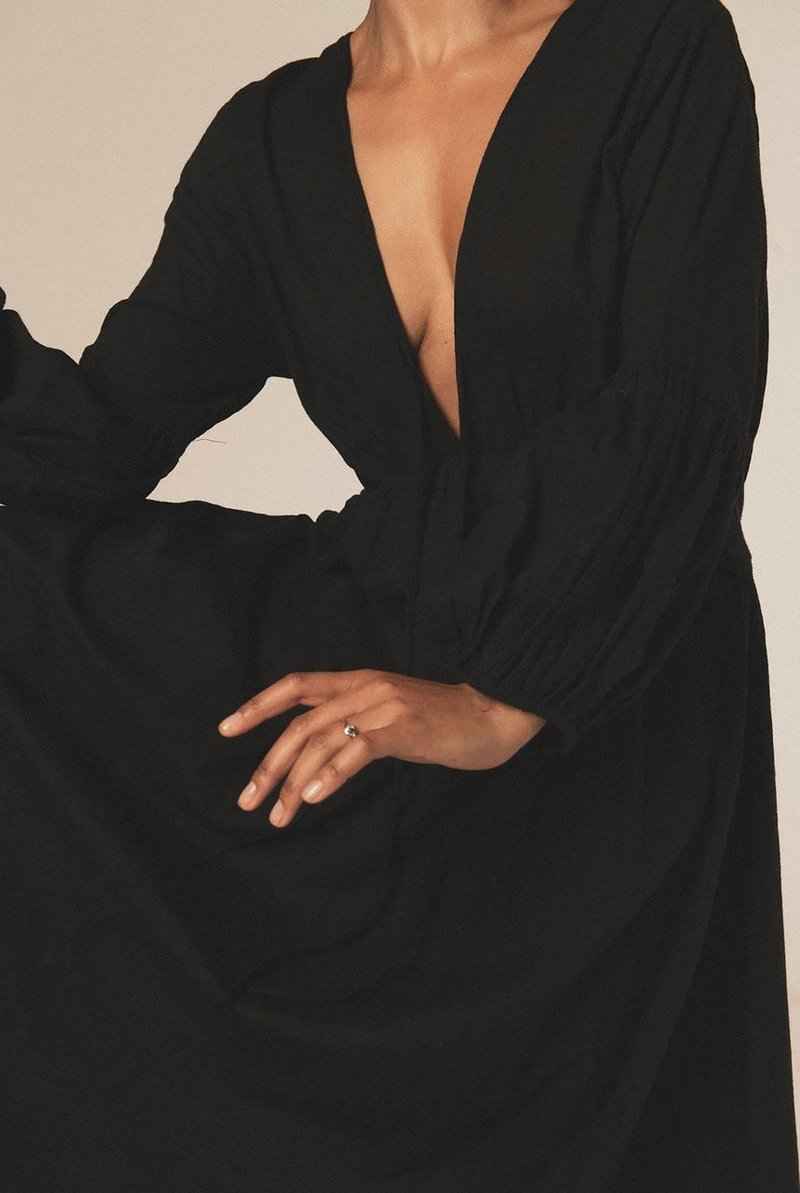 Wild Heart Dress Black