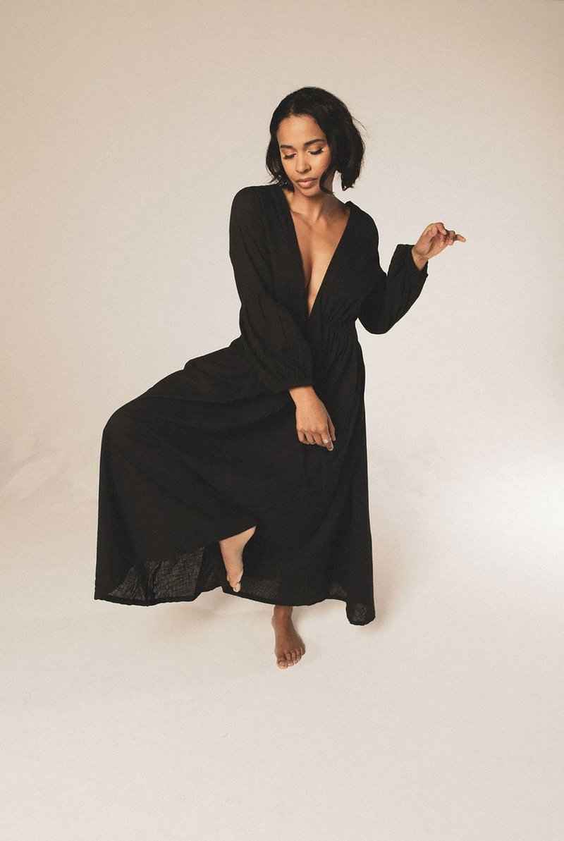 Wild Heart Dress Black