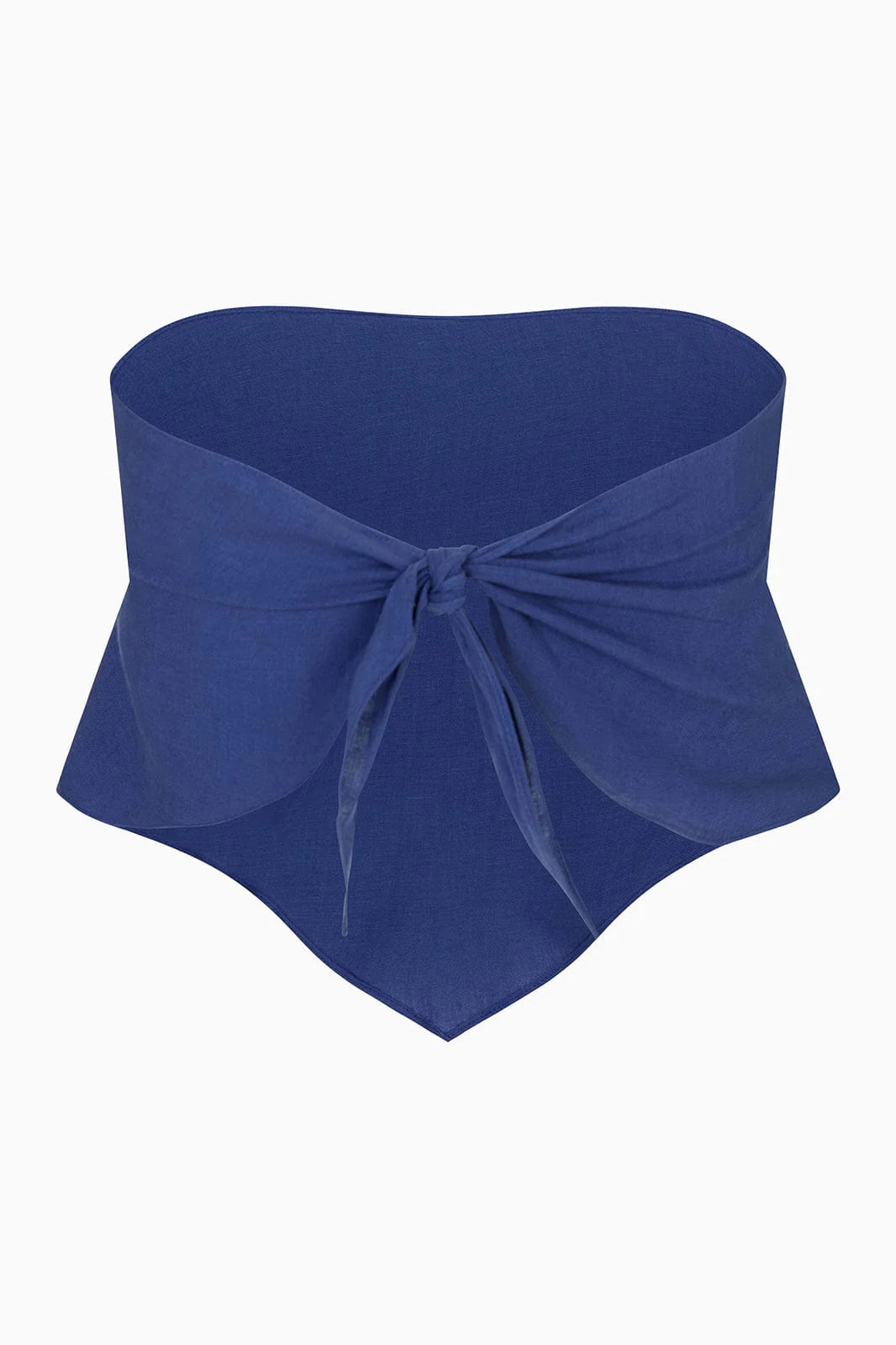 arkitaip Tops The Ida Scarf Top in klein blue
