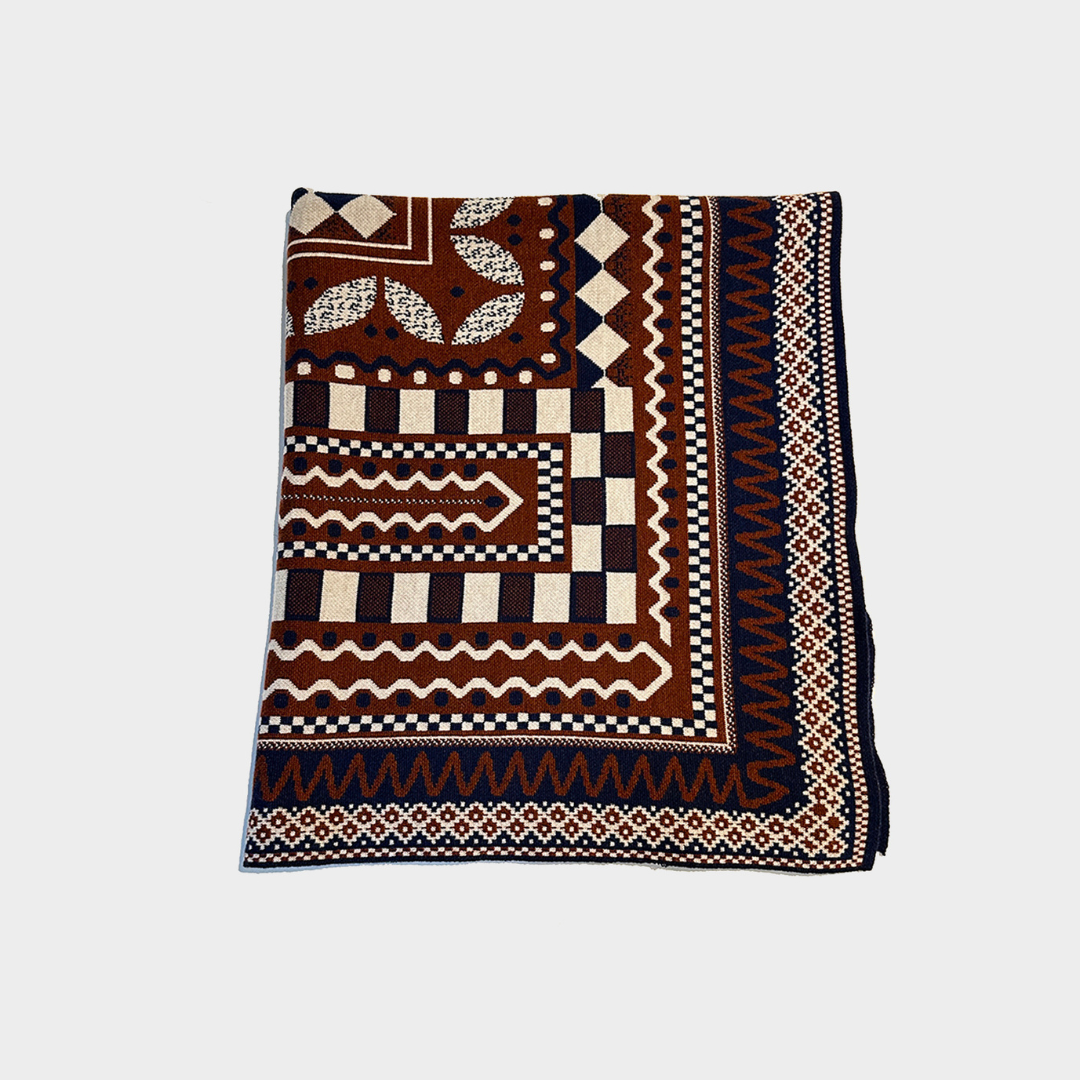 Blockley Blanket | Cinnamon