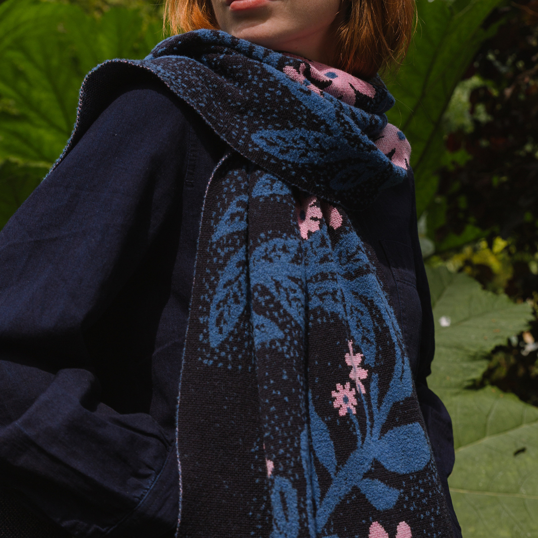 Oxhill Scarf | Oxford Blue