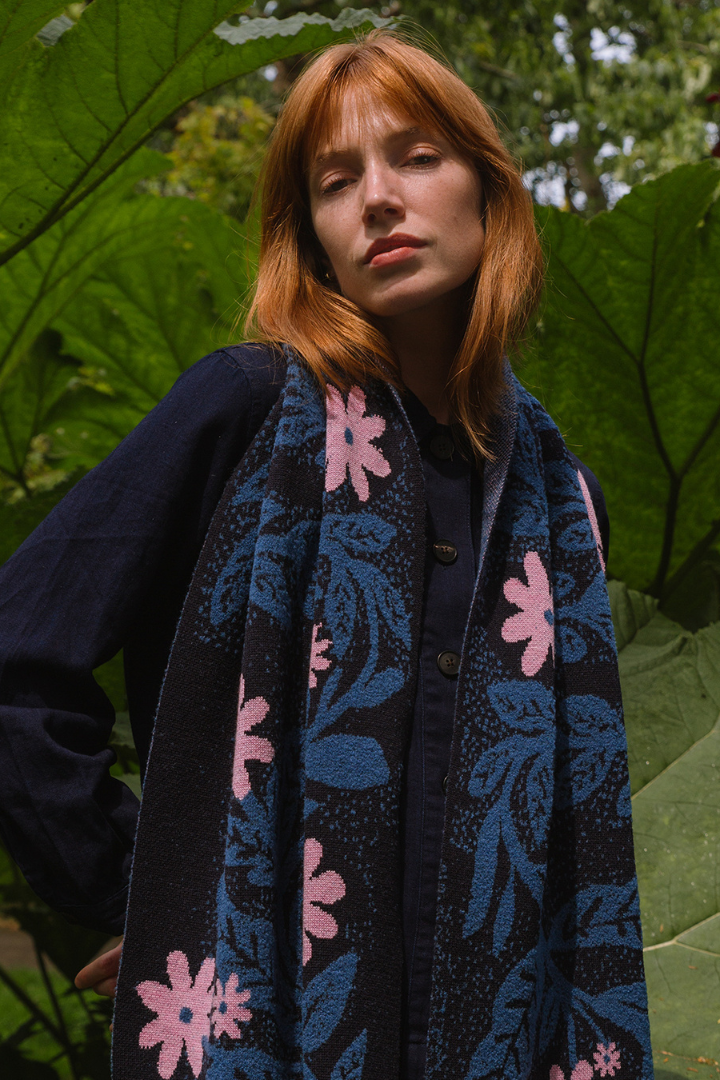 Oxhill Scarf | Oxford Blue