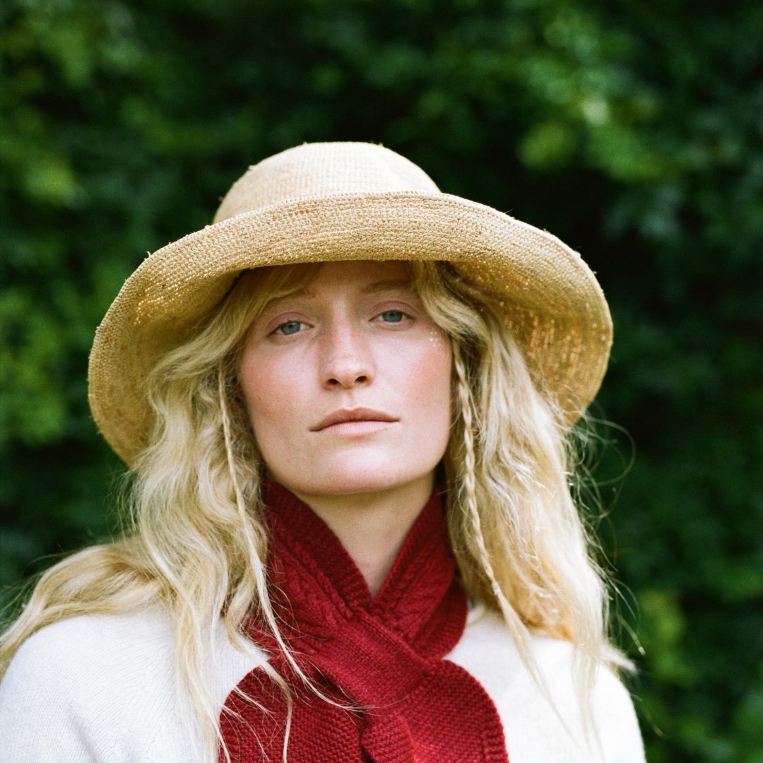 Paxford Shortie Scarf | Poppy