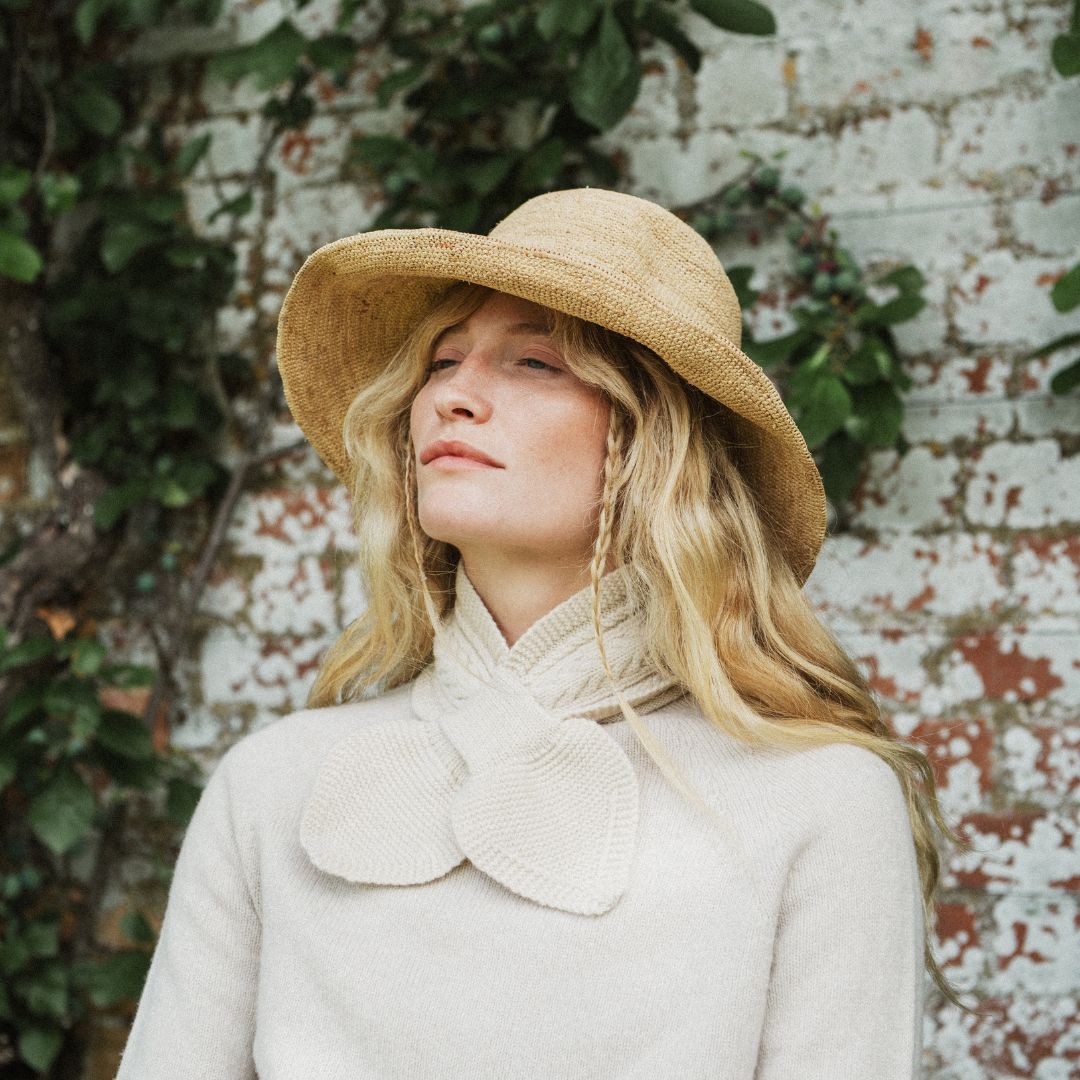 Paxford Shortie Scarf | Limestone