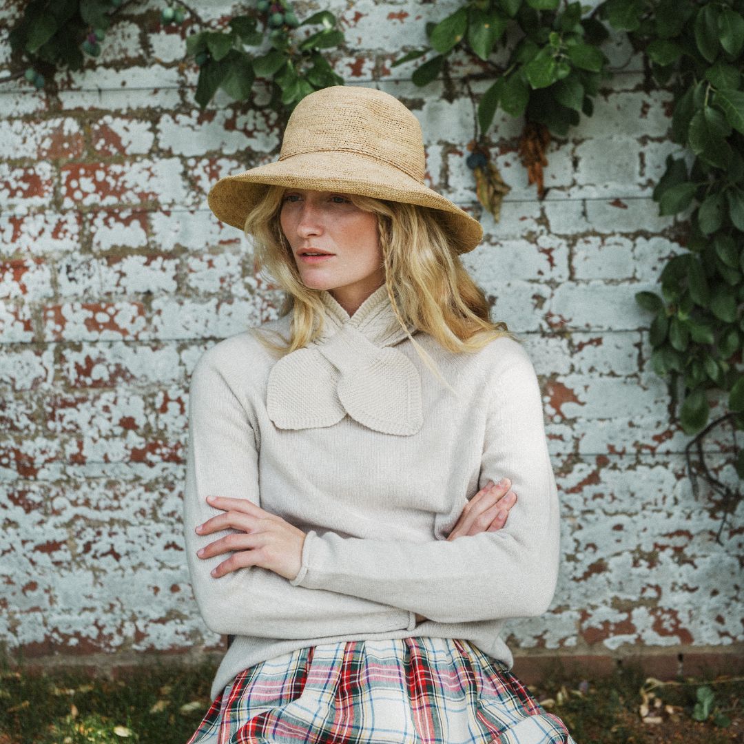 Paxford Shortie Scarf | Limestone