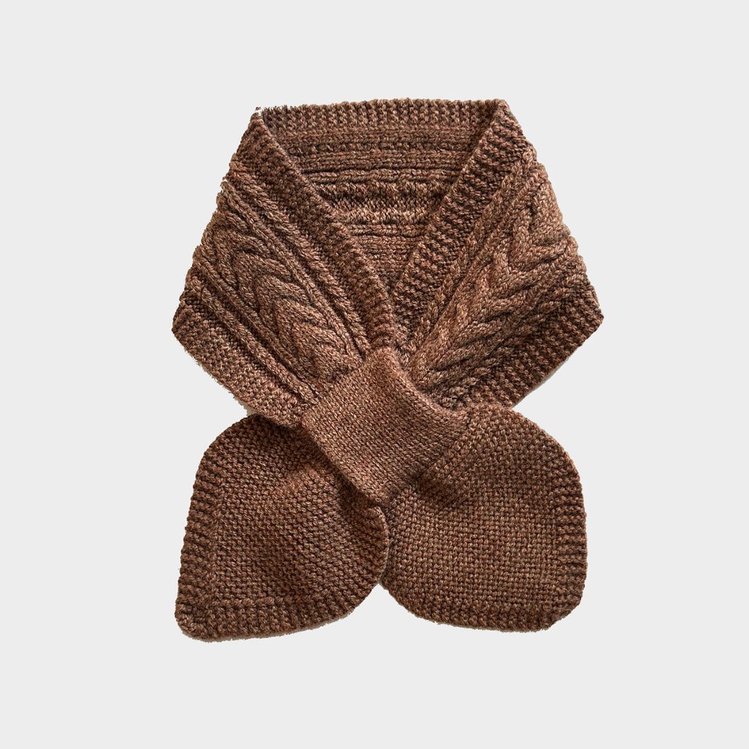 Paxford Shortie Scarf | Conker