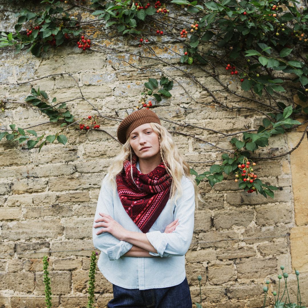 Tetbury Twisted Snood | Poppy
