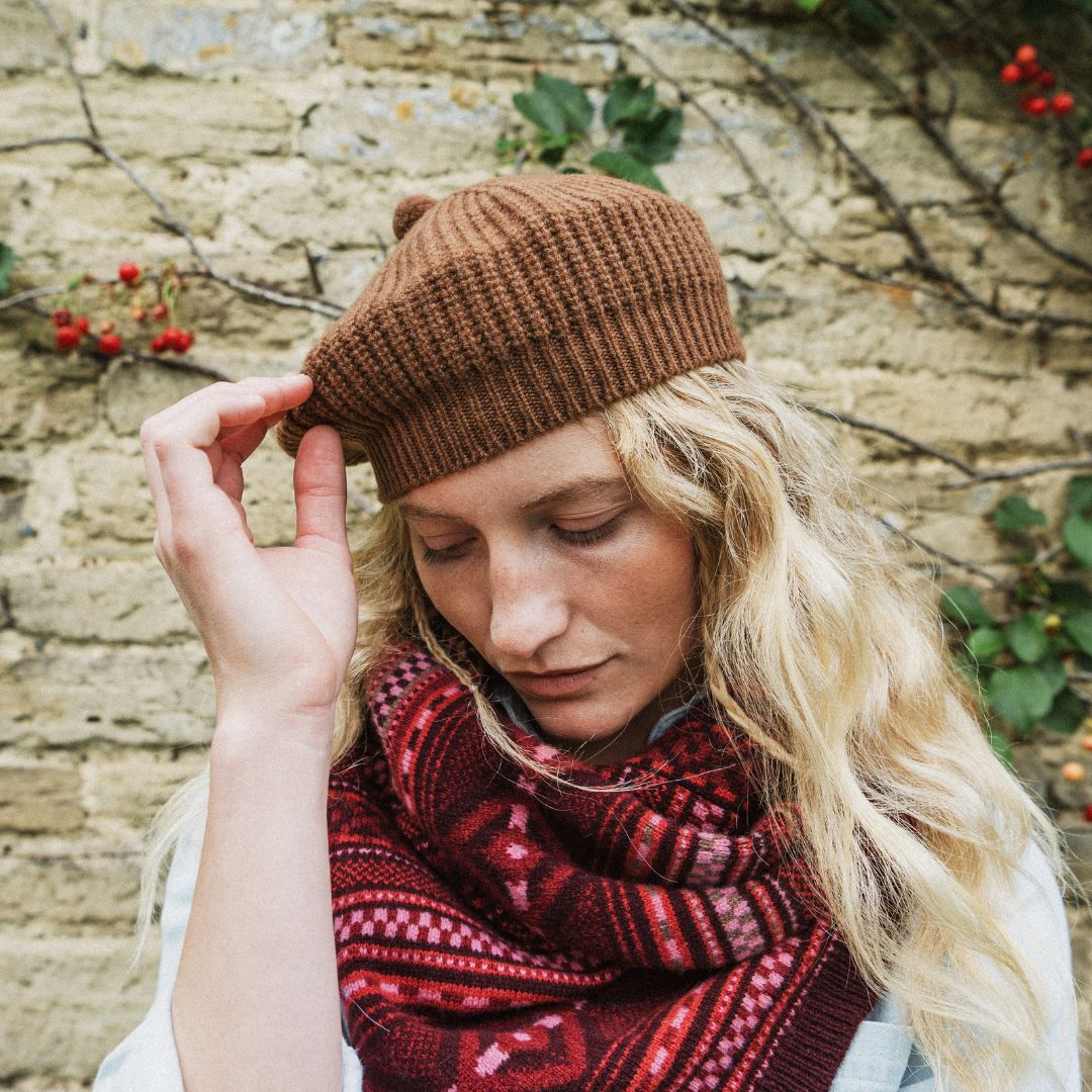 Tetbury Twisted Snood | Poppy