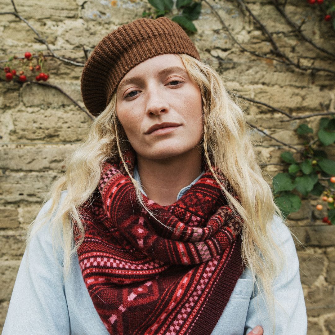 Tetbury Twisted Snood | Poppy