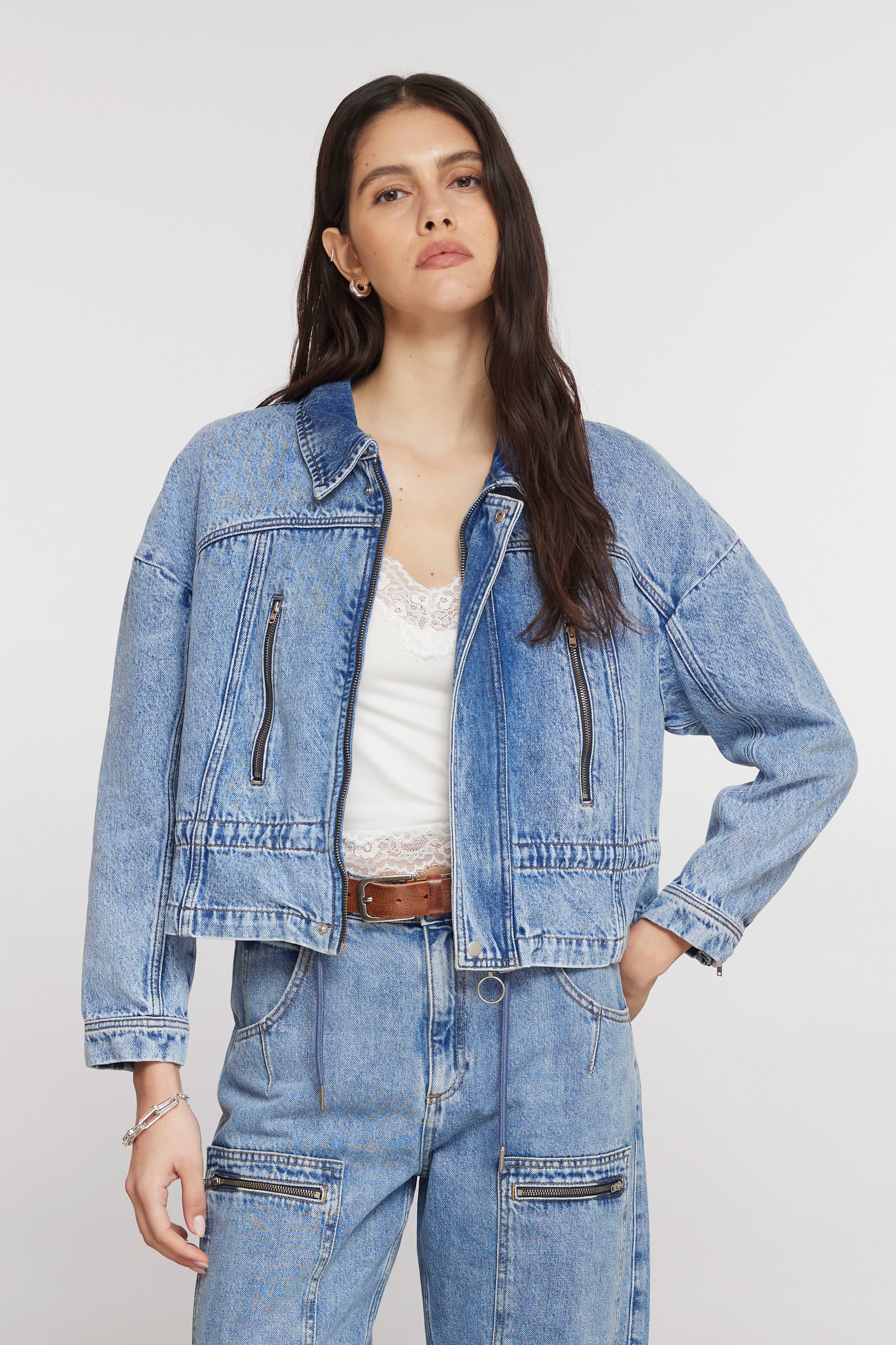 Fai Jacket In Newport - seventy + mochi