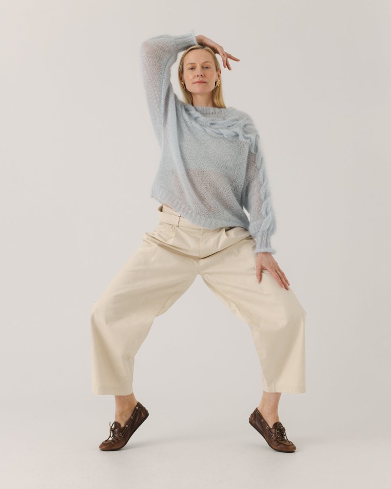 Jūra: Dew Silk & Mohair Sweater