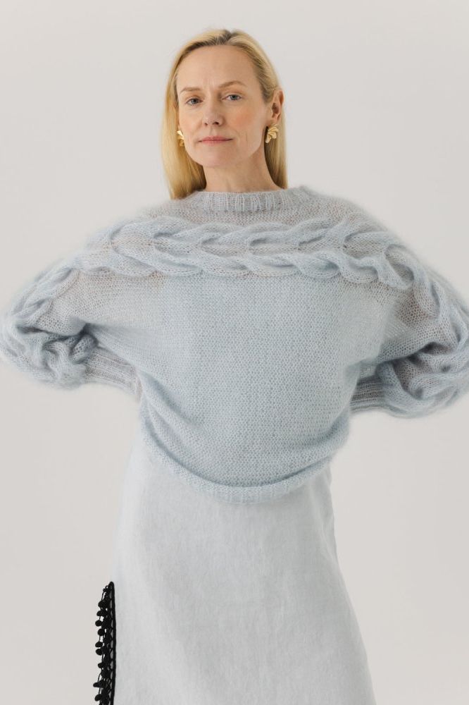 Jūra: Dew Silk & Mohair Sweater