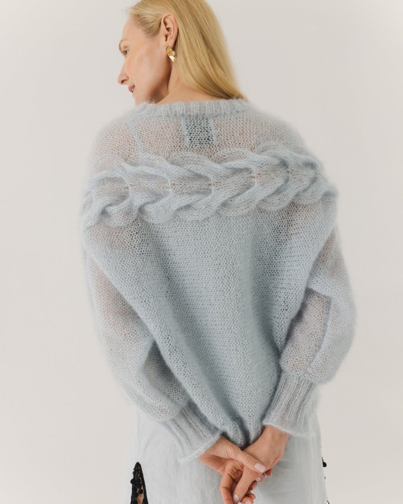 Jūra: Dew Silk & Mohair Sweater
