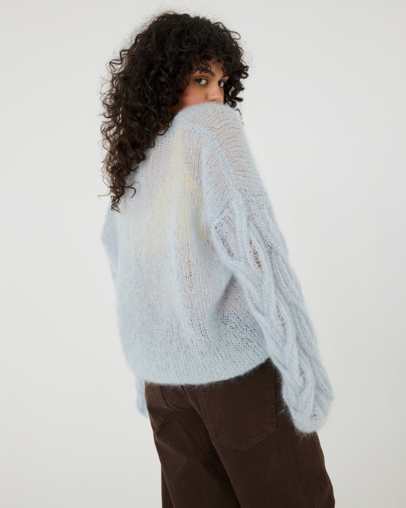 Pagunda: Dew Mohair & Silk Cardigan