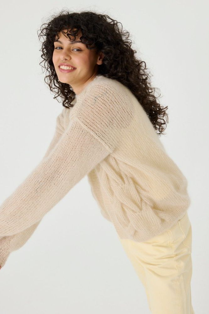 Twisted Erik: Cloud Silk Mohair Cardigan