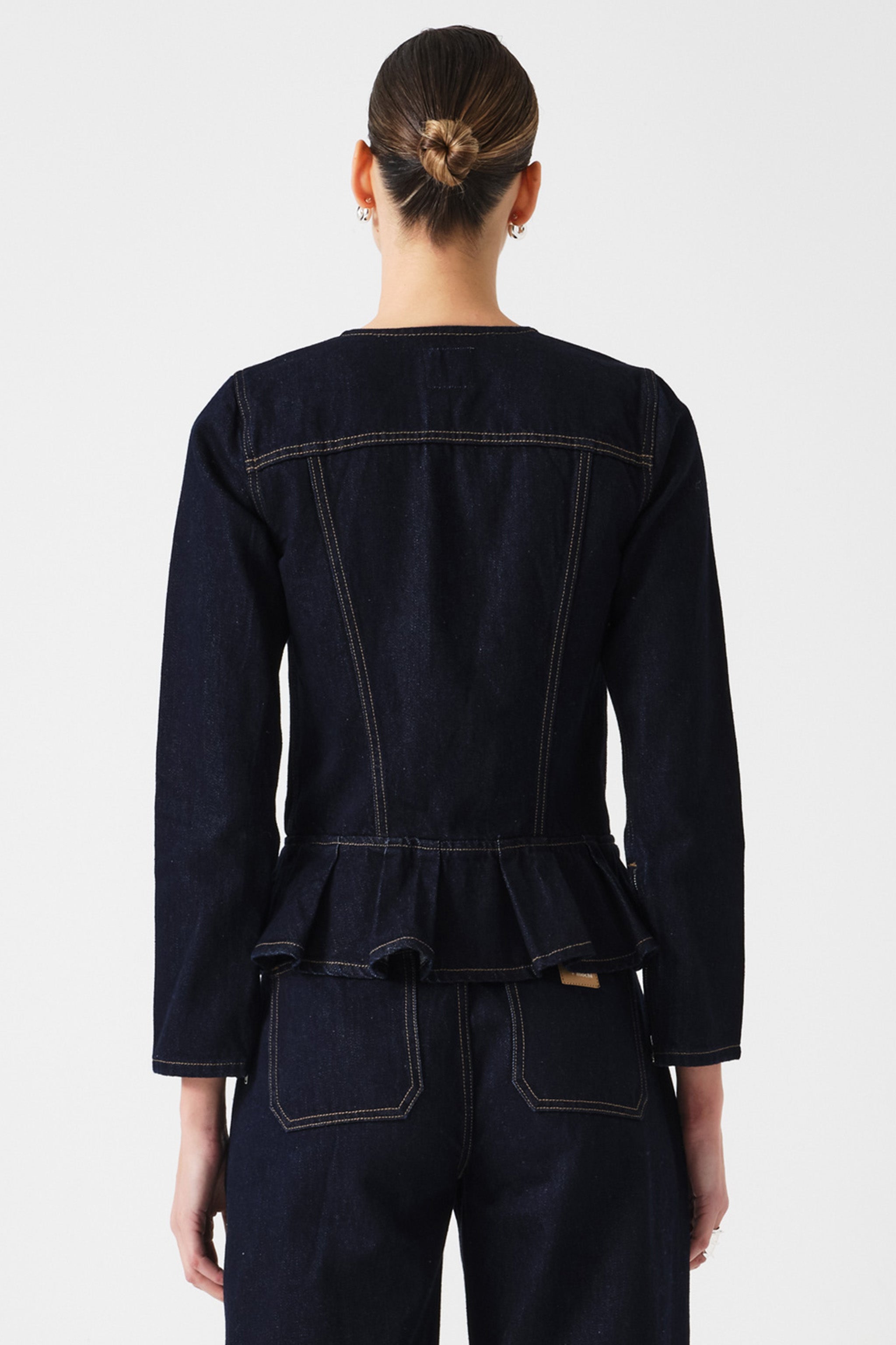 Zoe Jacket in Blue Moon - seventy + mochi