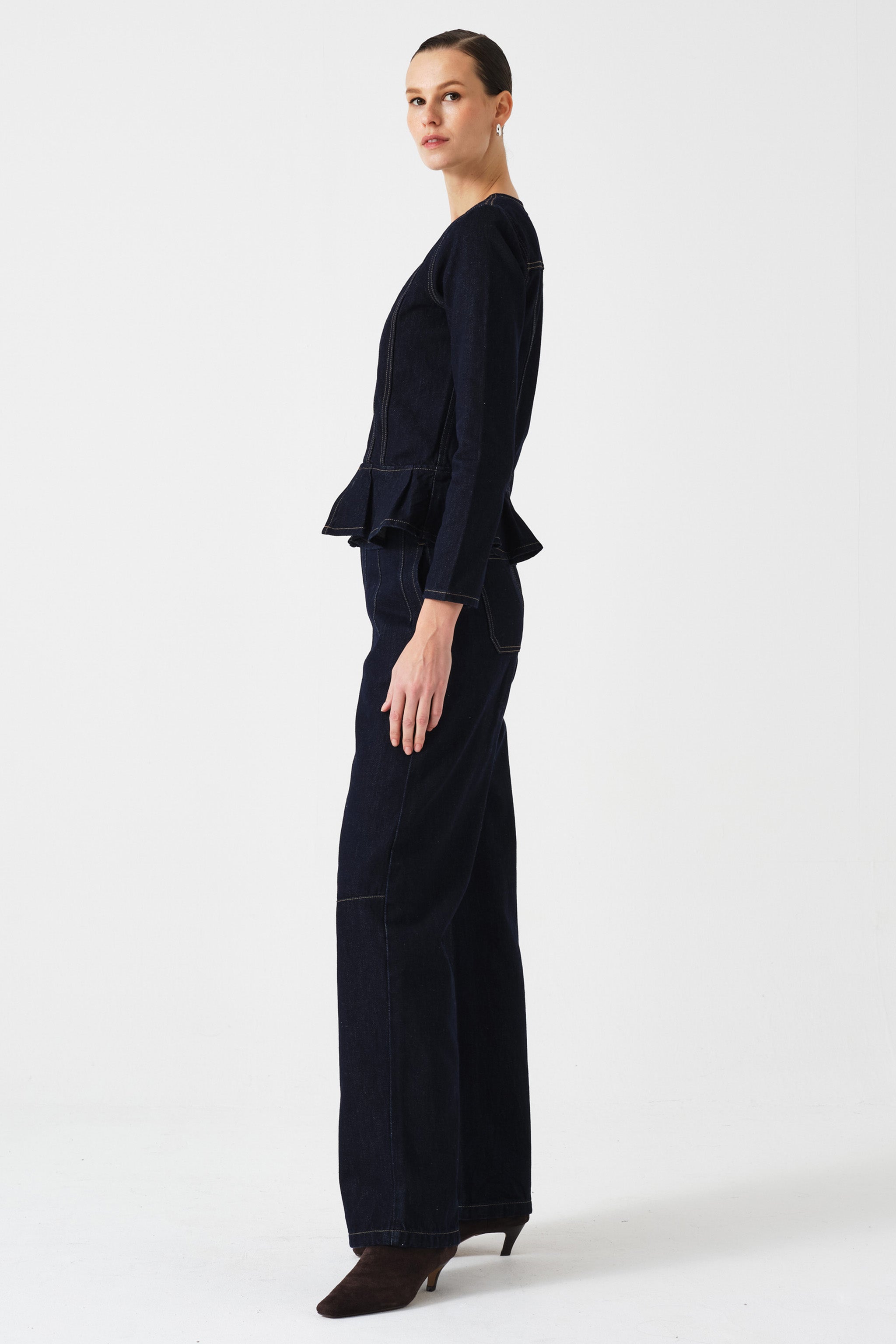 Zoe Jacket in Blue Moon - seventy + mochi