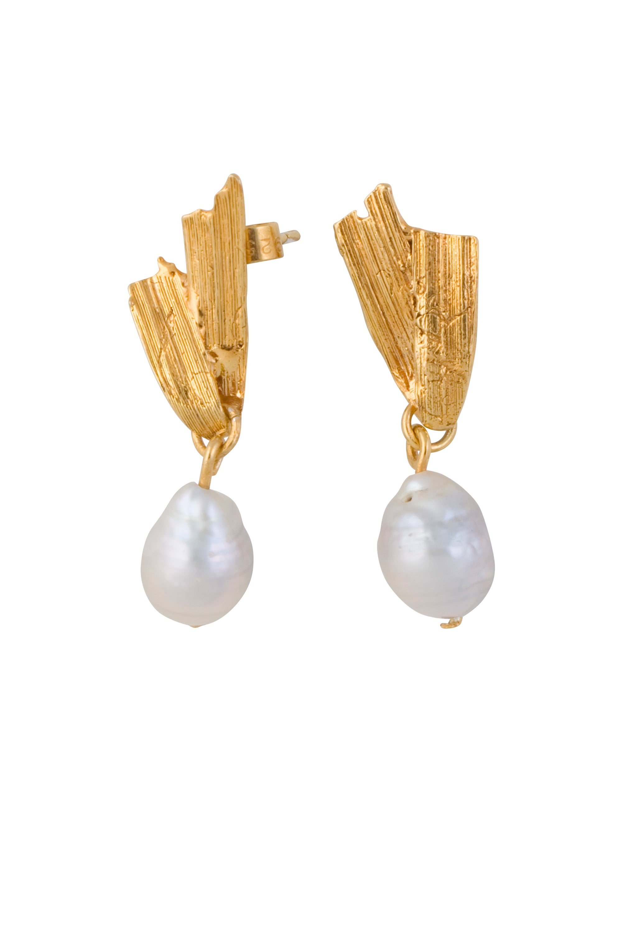 Pearl + Blade Earrings