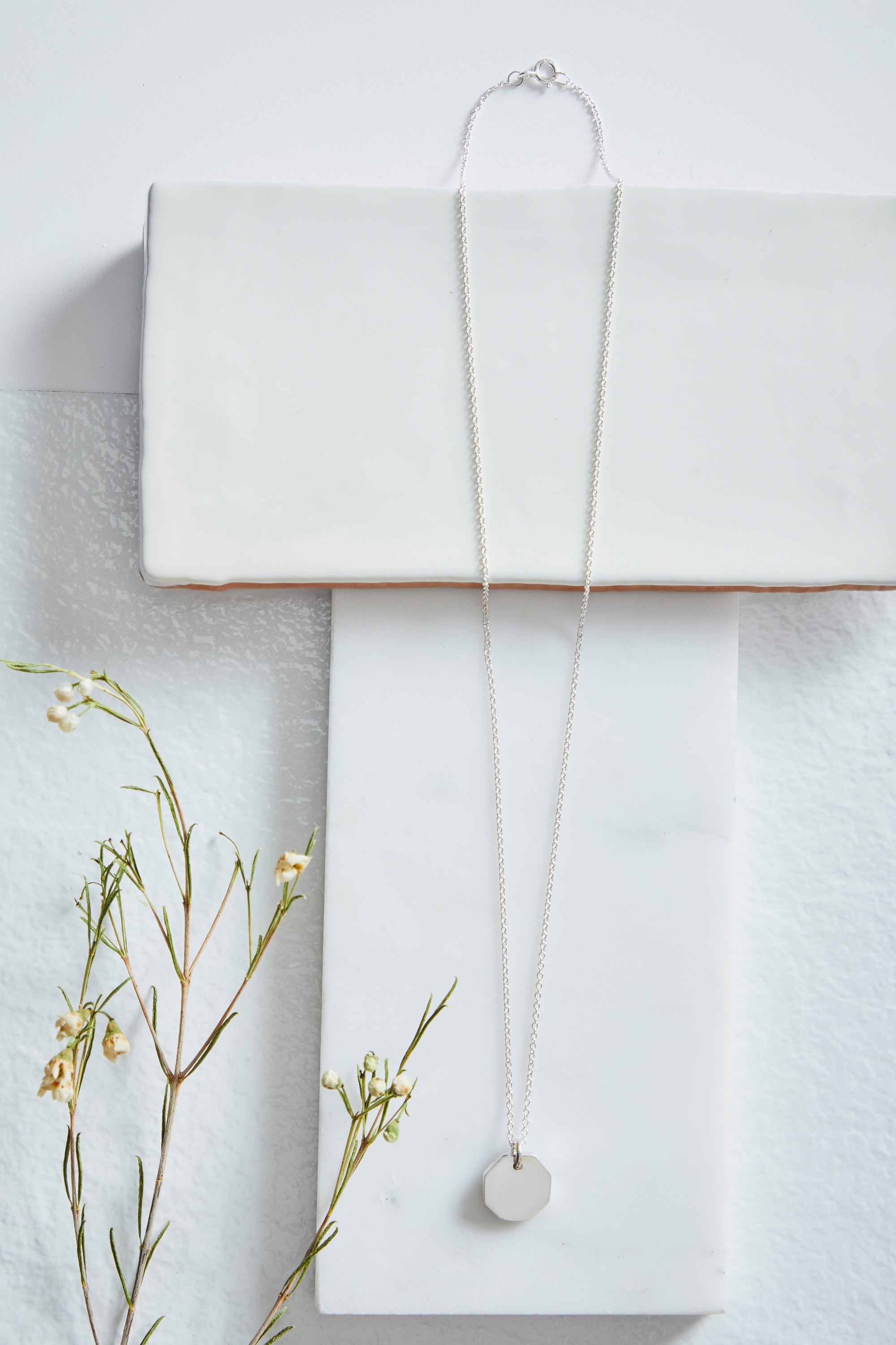 Otto Necklace Silver