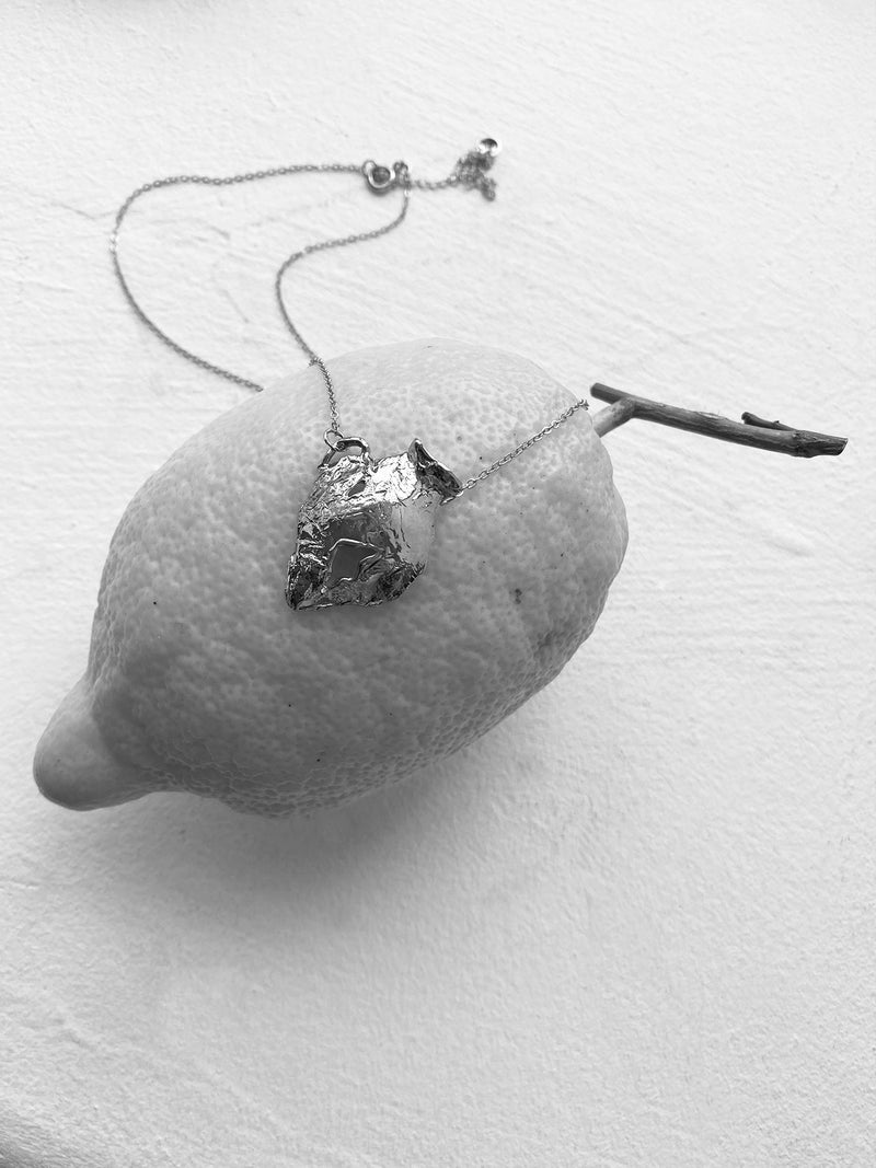 Vacation Small Amphora Necklace - Silver