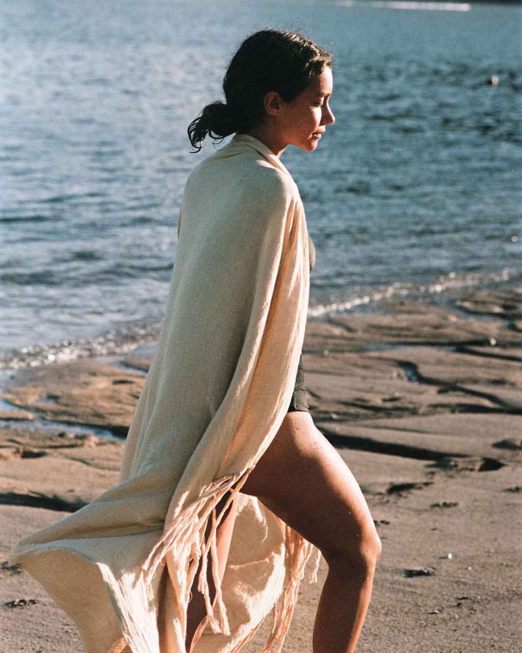 FRINGED PAREO