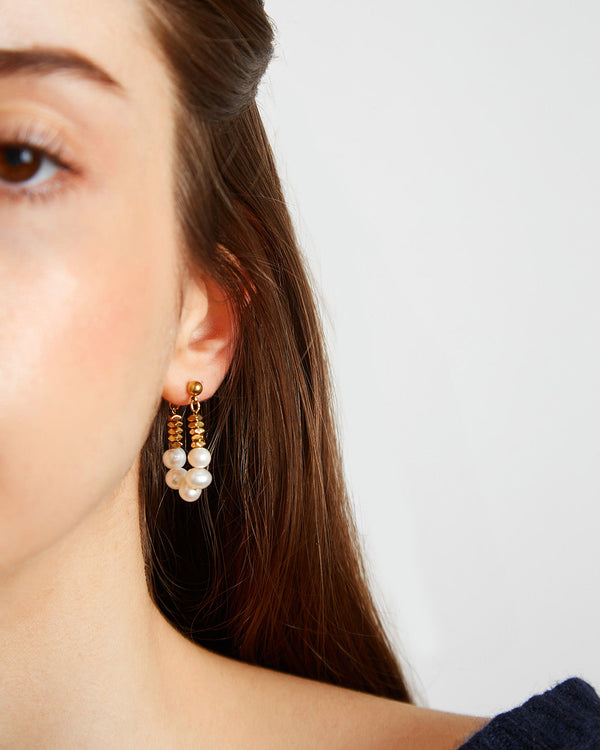 Pearl Garland Earrings