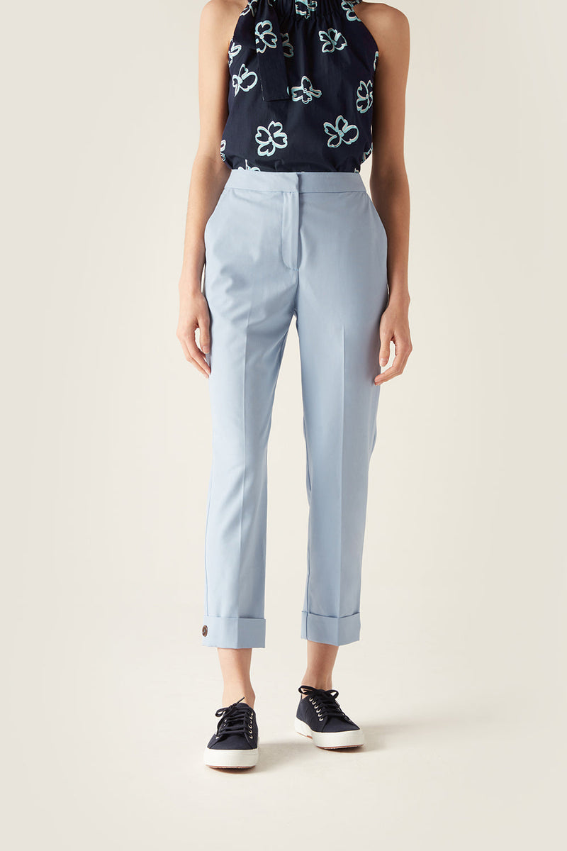 Skinny Trouser with cuff detail
