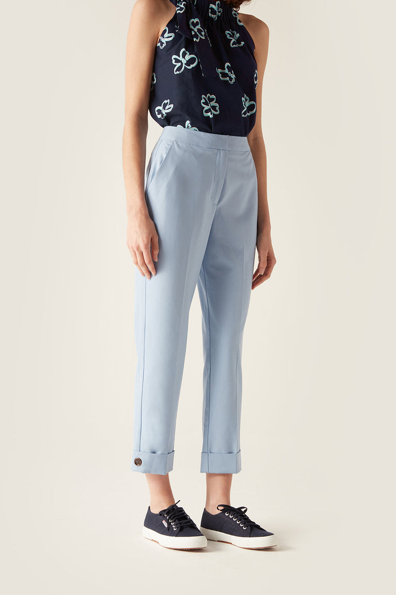 Skinny Trouser with cuff detail