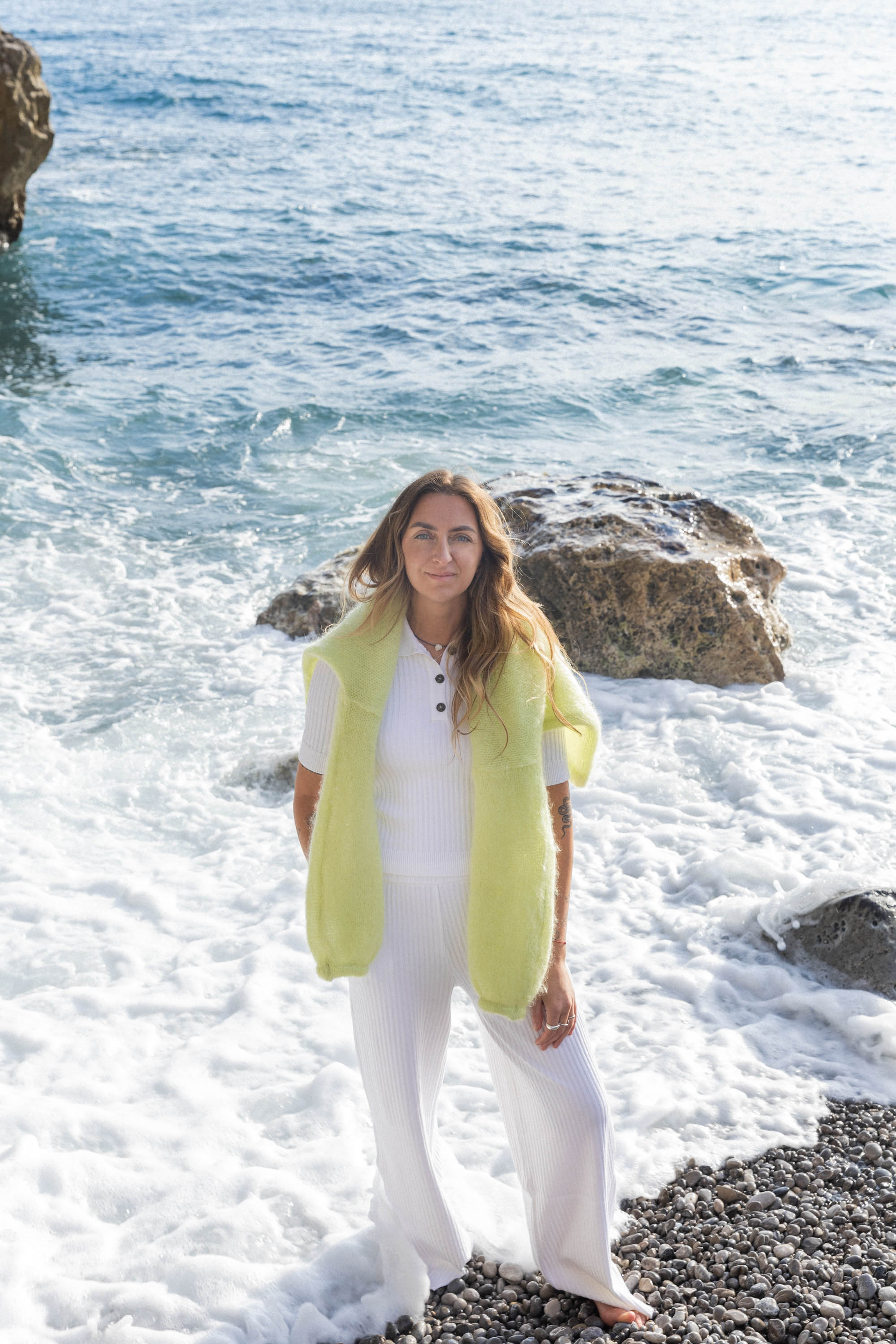 Melody Mohair Jumper Limone