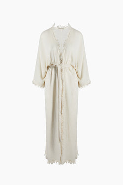 Crinkle Linen Kimono