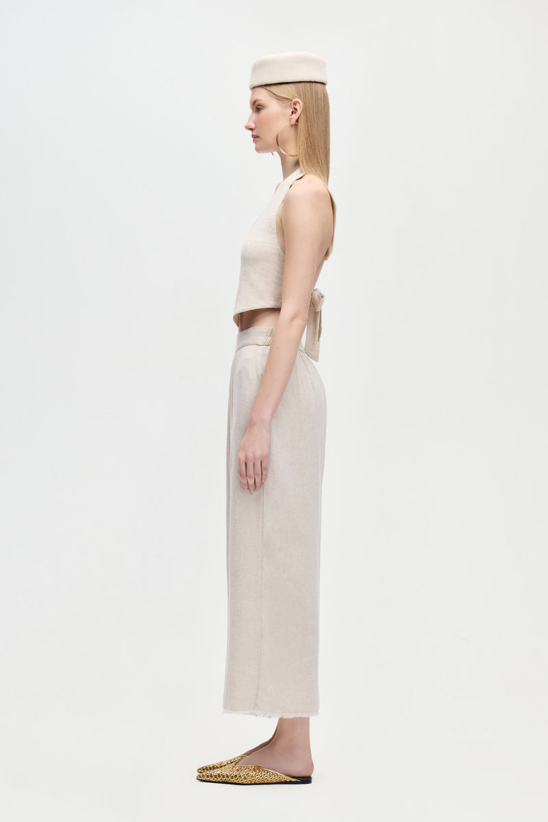 Linen Natural Pants
