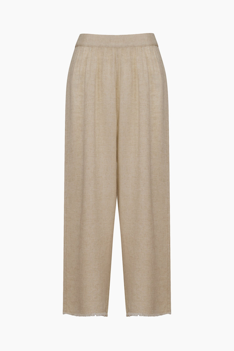Linen Natural Pants