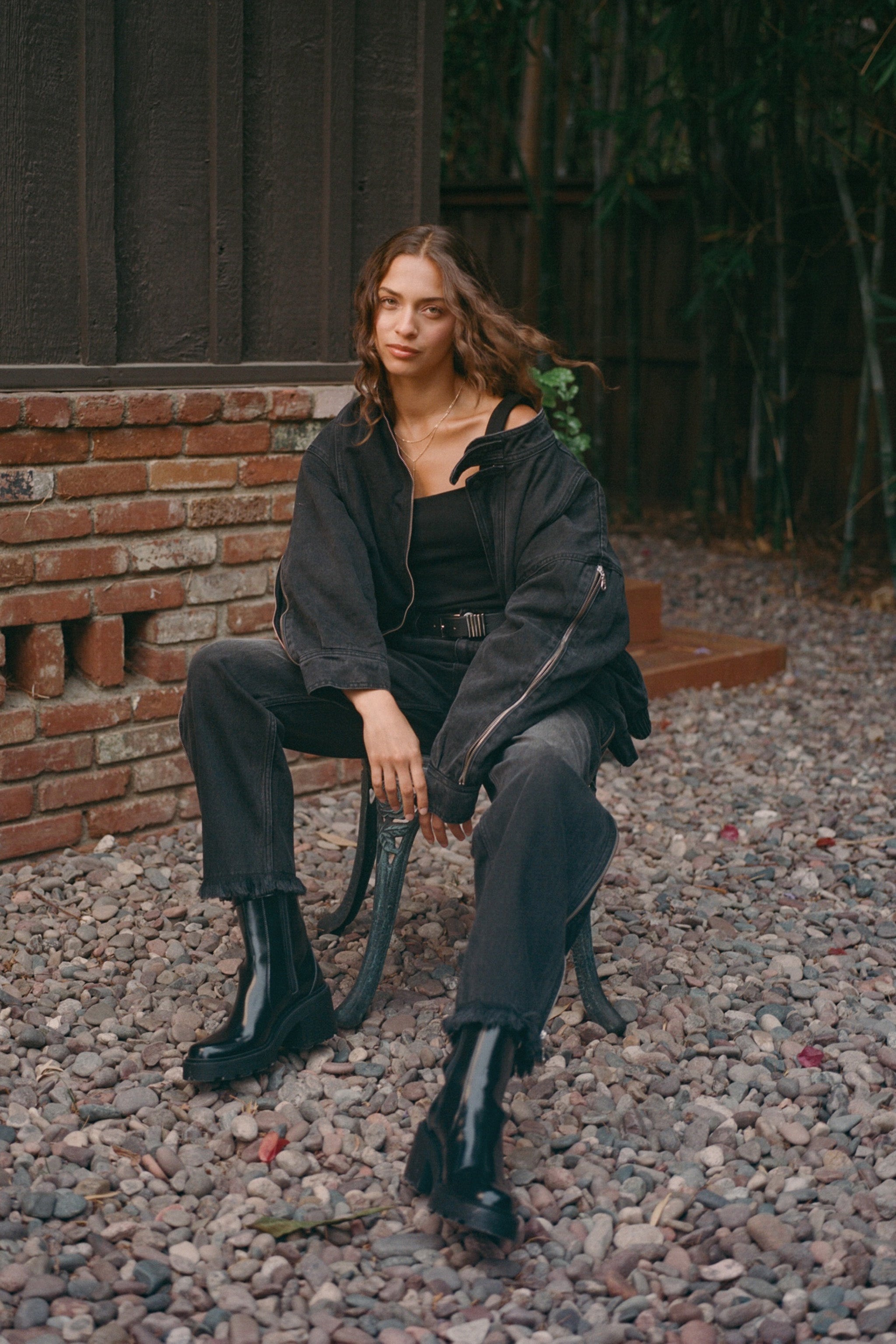 Juno Oversized Zip Jacket in Fairbanks