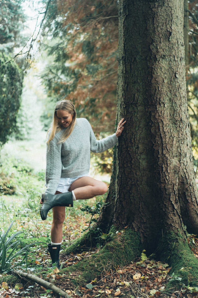 Cloud Stitch Jumper – Grey