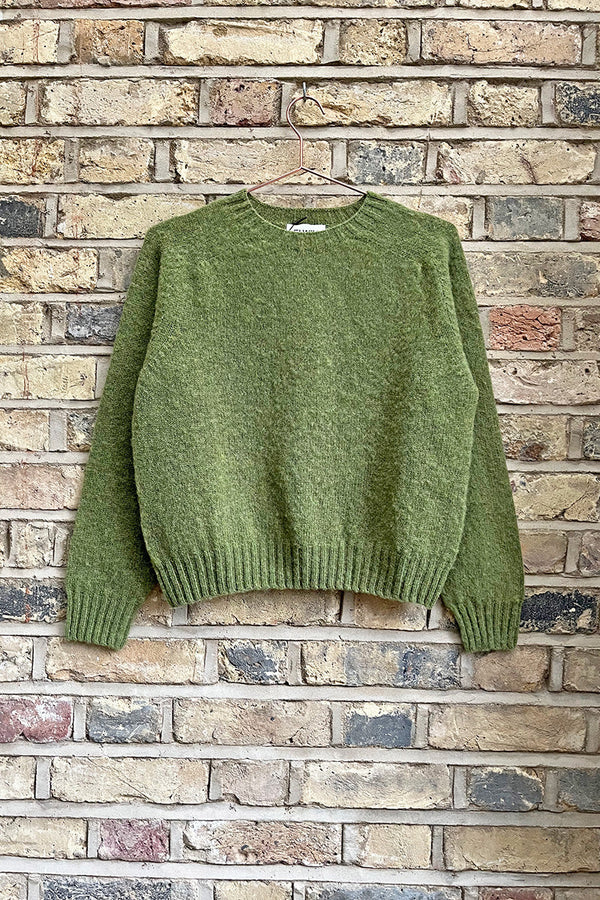 Ada Lambswool Sweater Moss Green