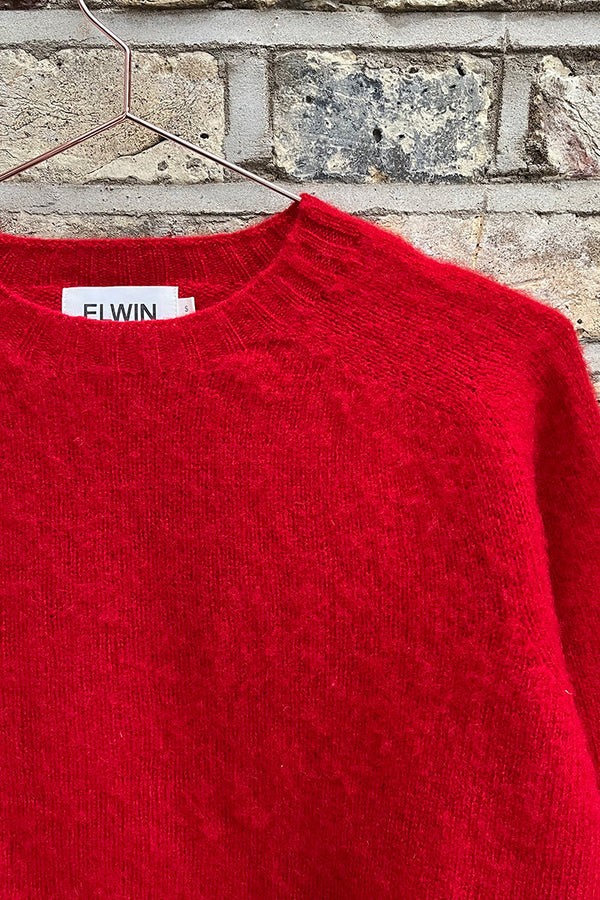 Ada Lambswool Sweater Berry Red