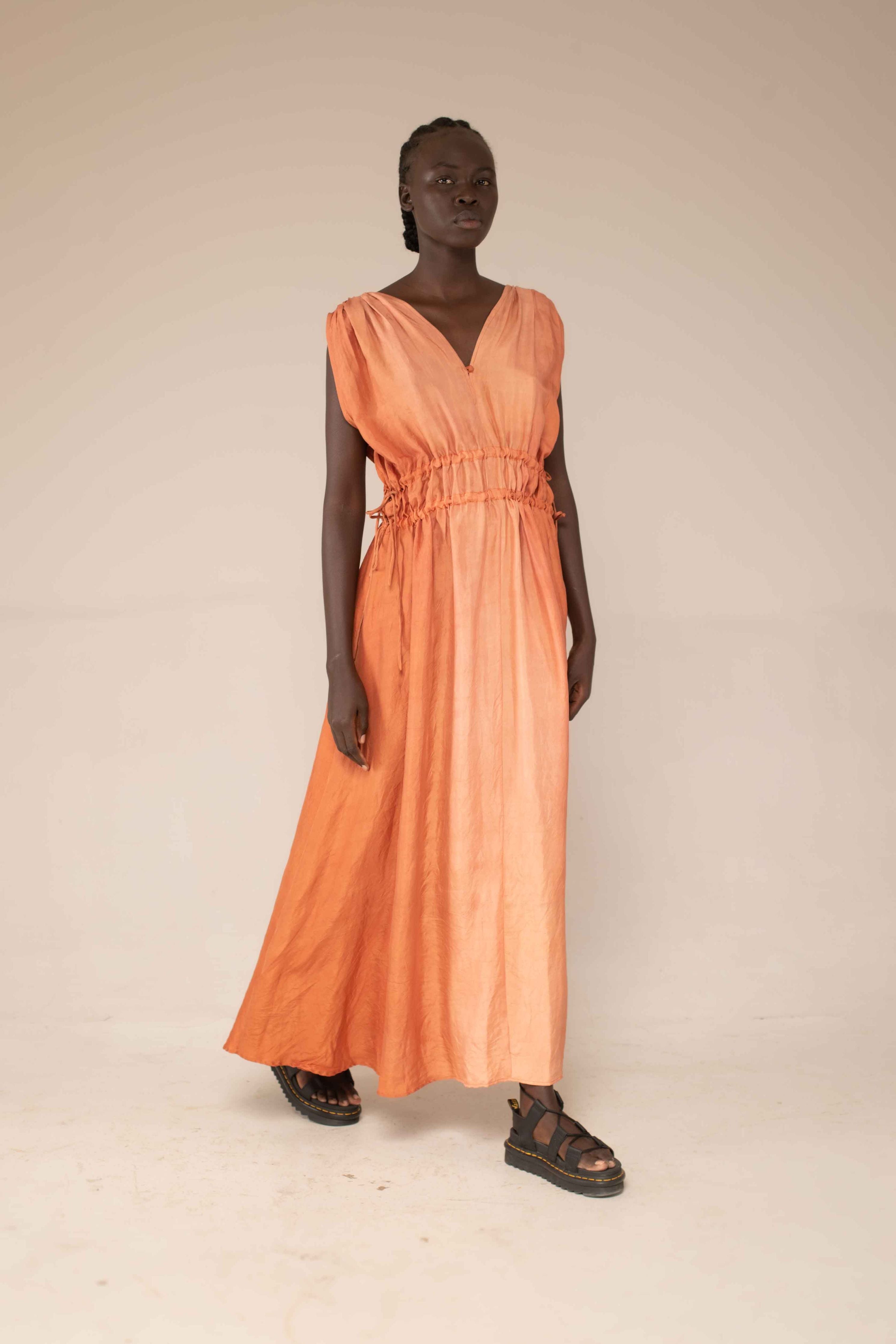 Cleo dress - Sunset ombre