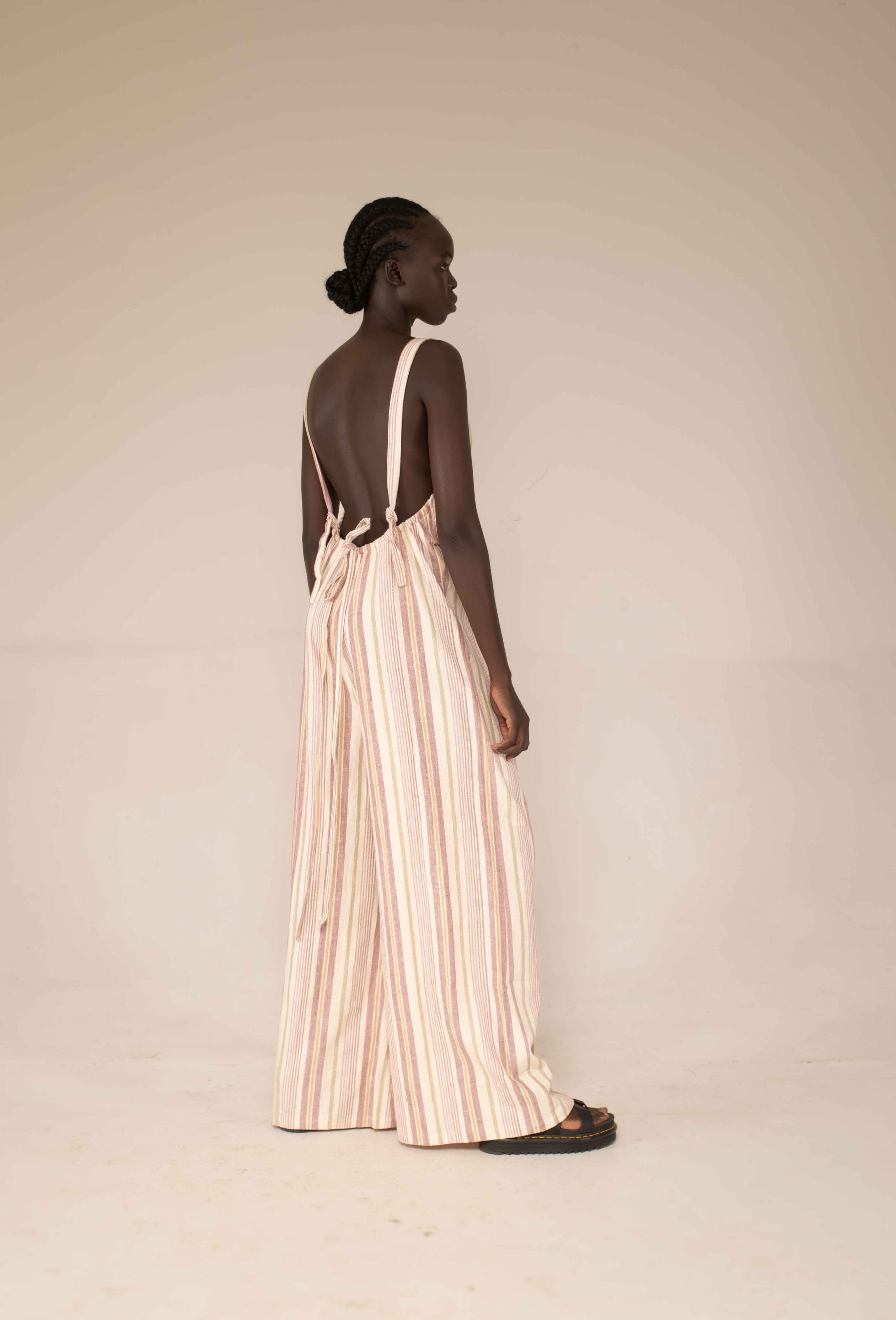 Onesie - Sisal stripe