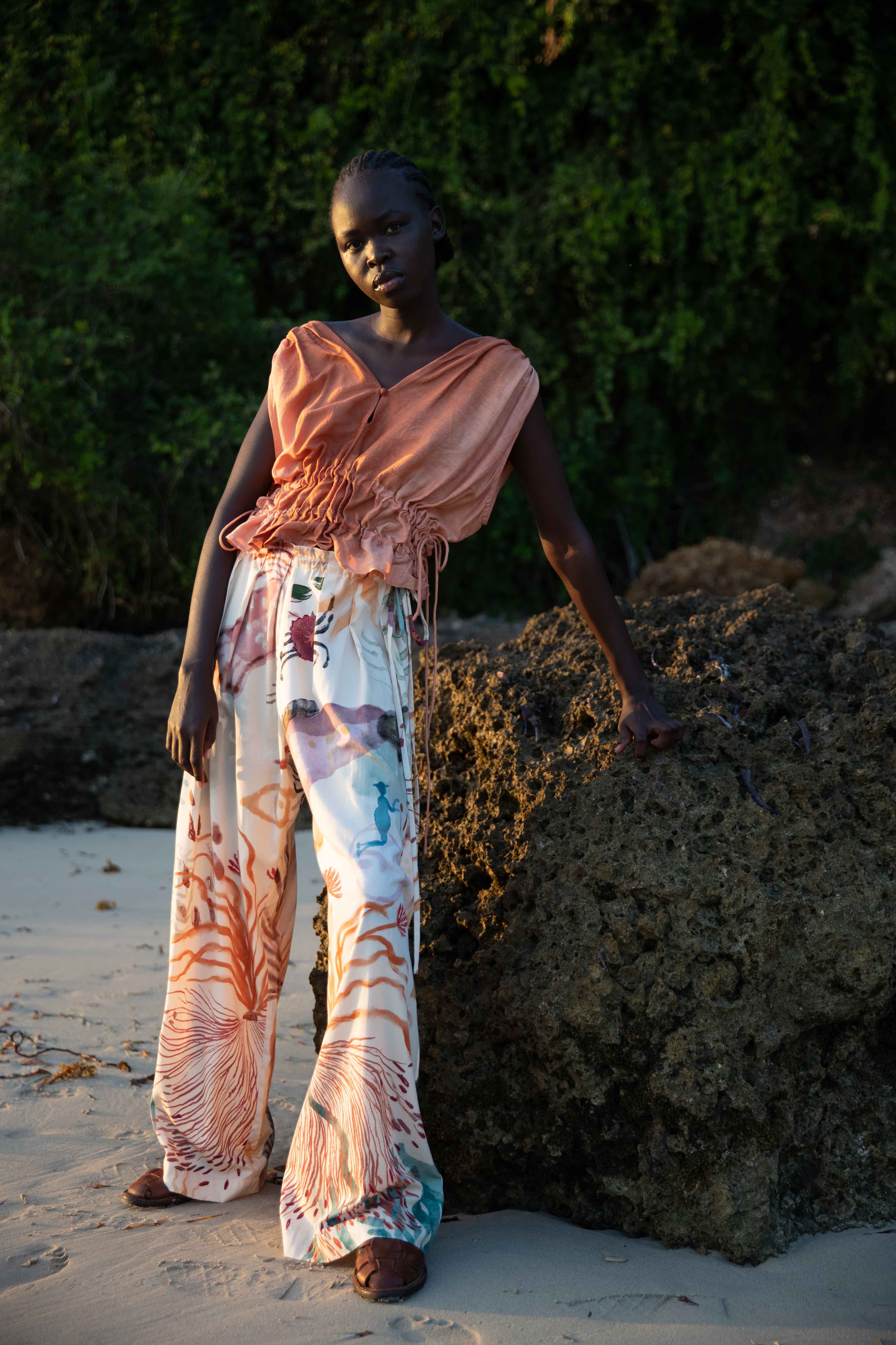 Bag pants - Rain collector