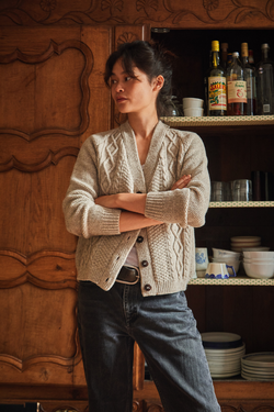 L'Envers - Annie Spanish Wool Cardigan - Non Mulesed Certificated - Color Beige