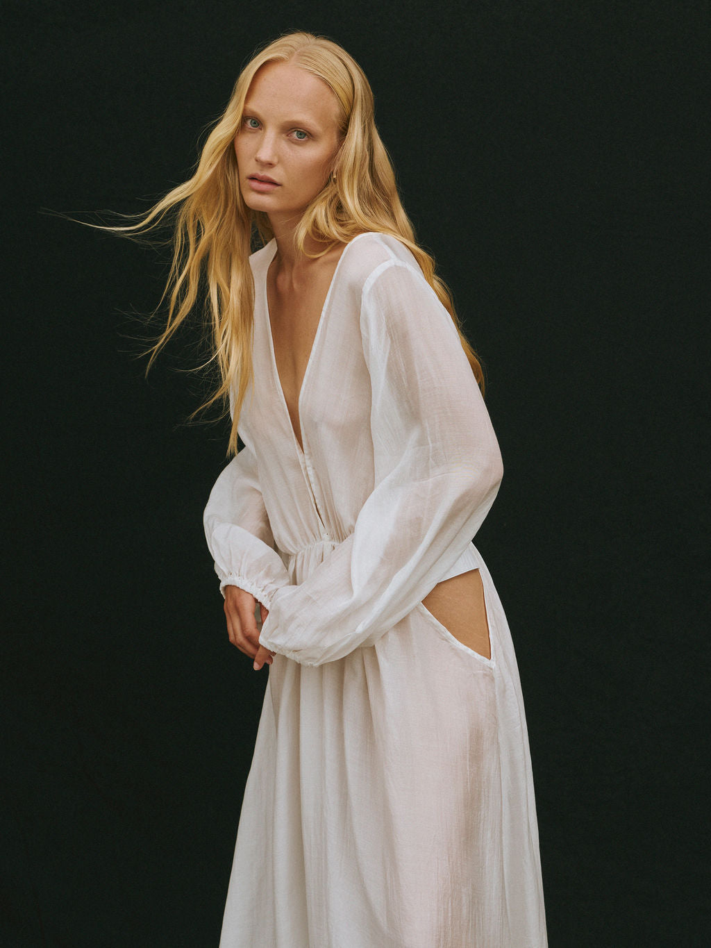 ATHENA DRESS WHITE