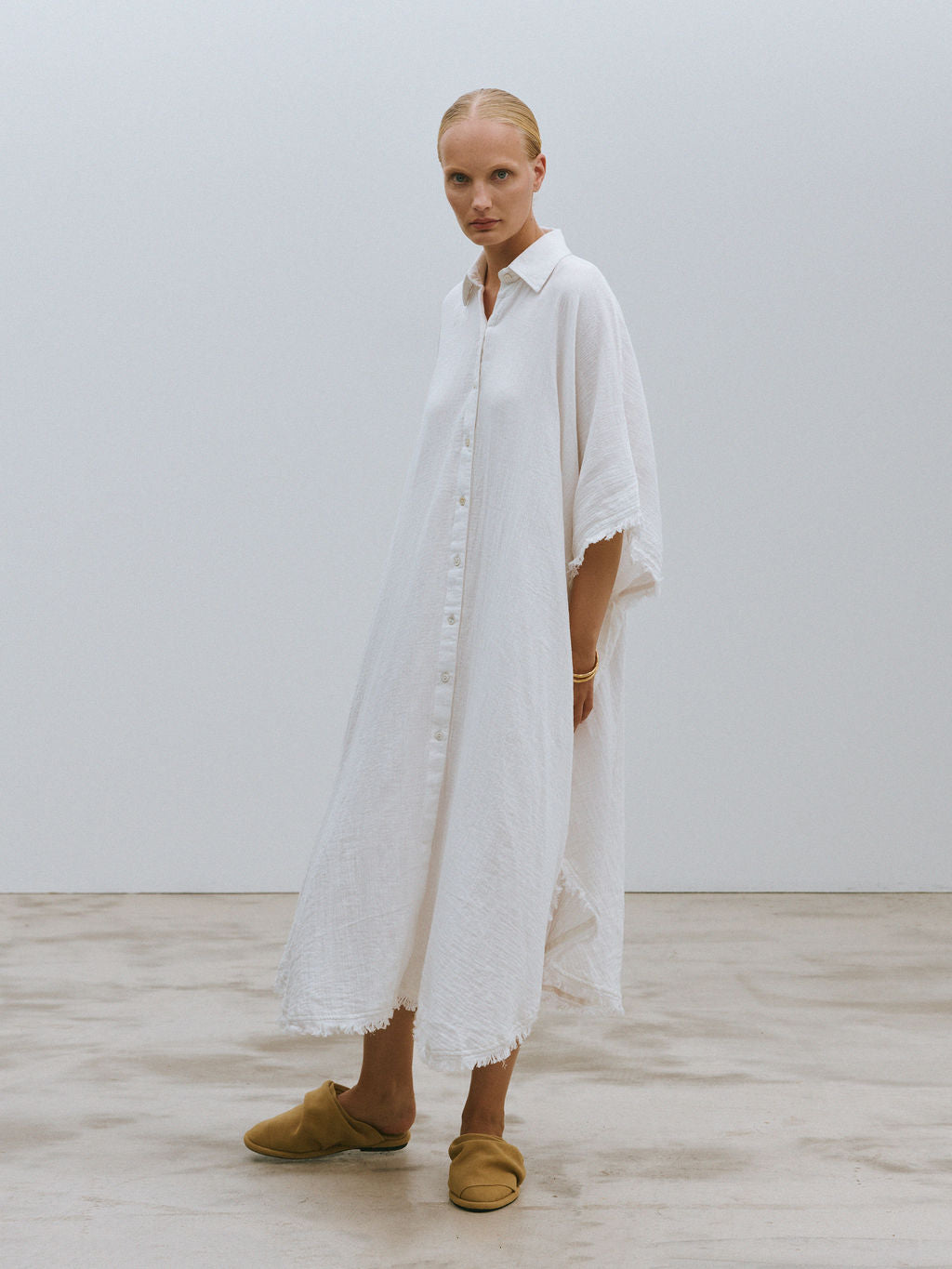 JONDAL BEACH SHIRT - WHITE