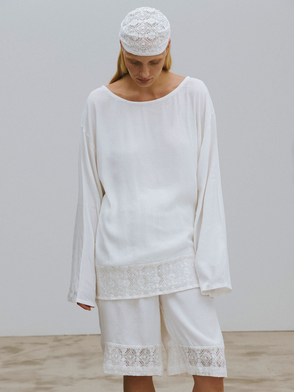 LACE COTTON TOP
