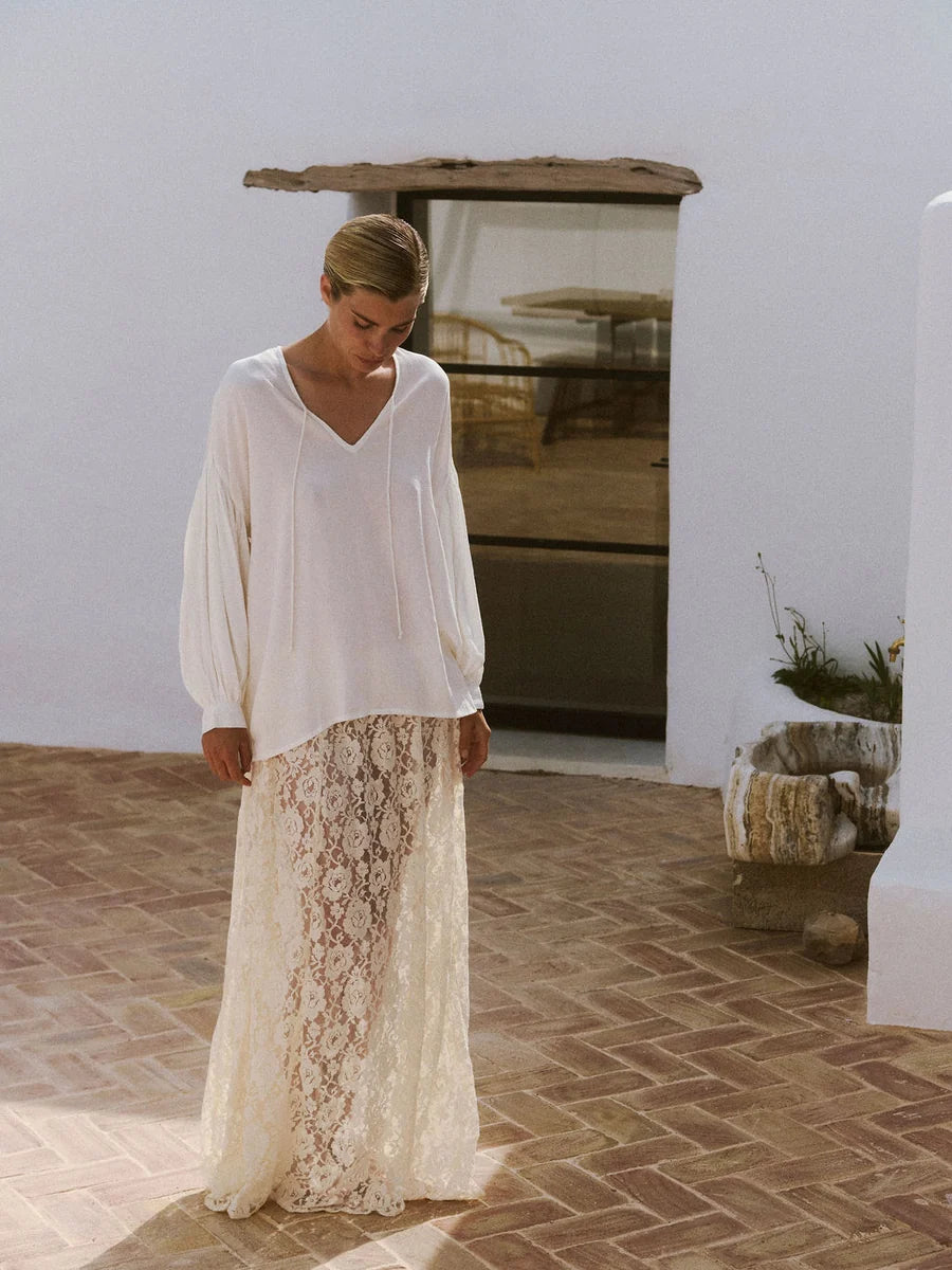 Lace Slip Skirt